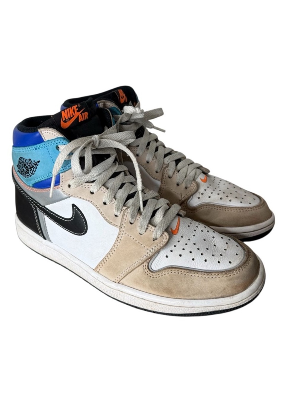 NIKE AIR JORDAN Men’s 1 Retro High OG Prototype Sneakers High Tops Size 8.5